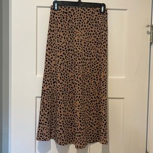 Sanctuary - Leopard midi skirt